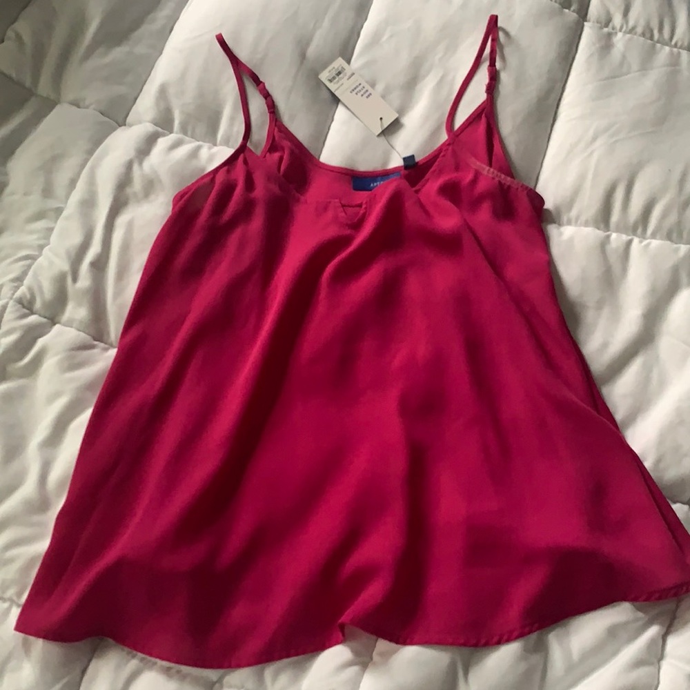 Hot pink tank